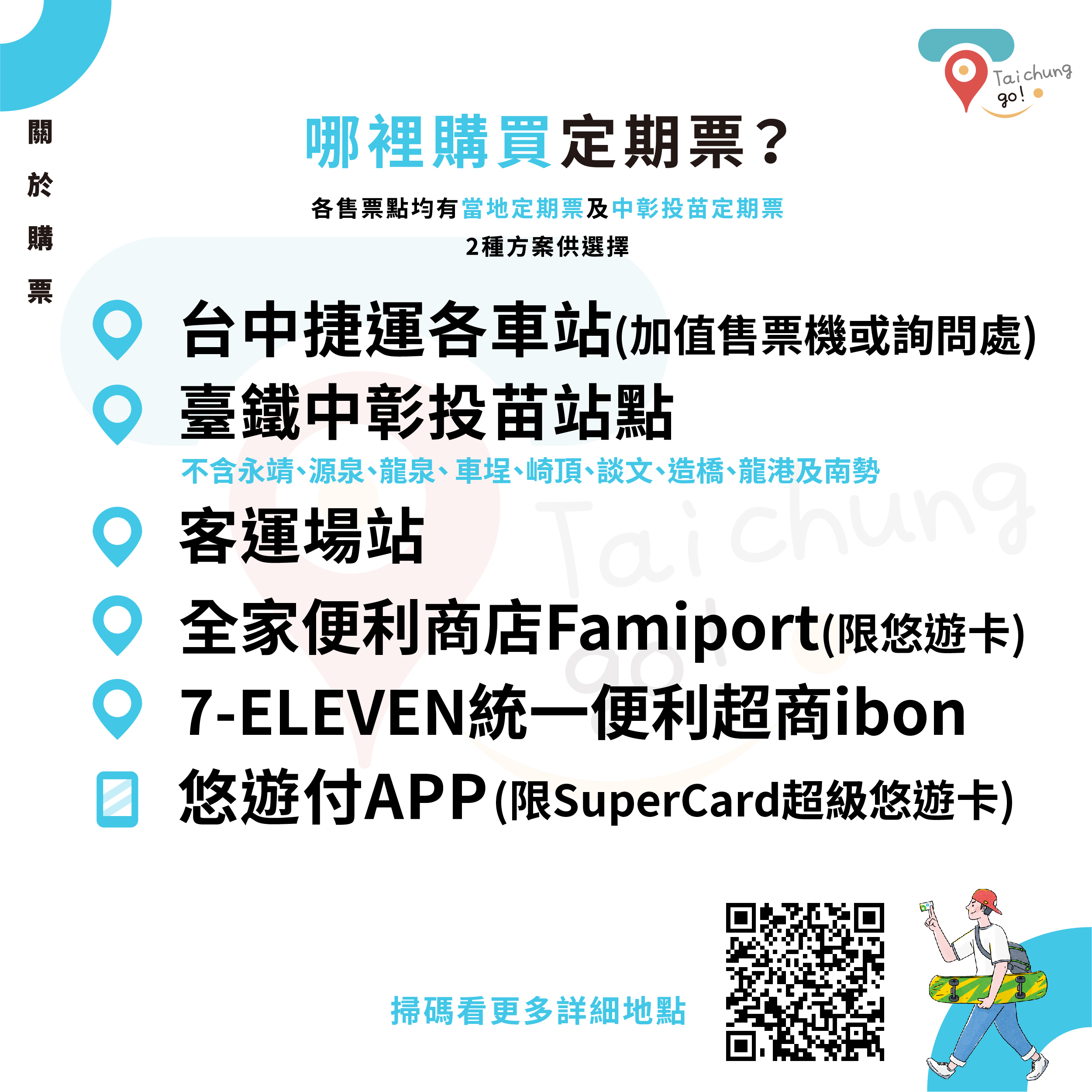 購買定期票地點
