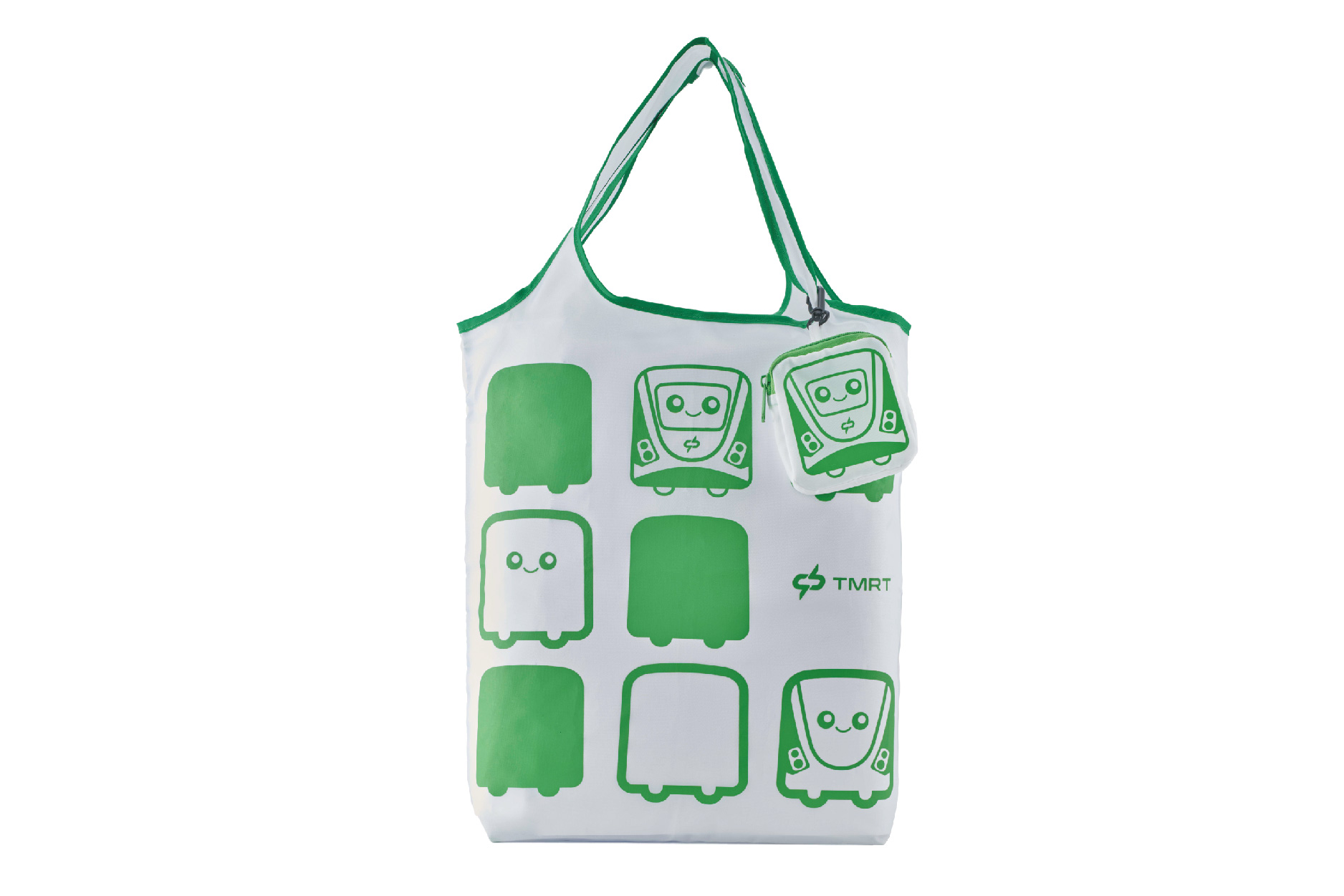小綠綠環保購物袋(共2張)
